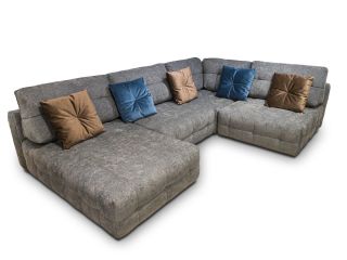 Угловой диван MOON 160 цвет серый