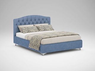 Кровать с подъемным механизмом MOON 1157 цвет синий,сиреневый,голубой