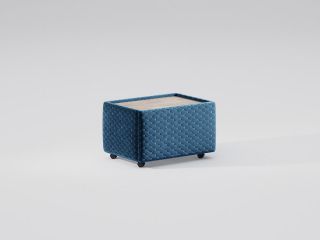 Прикроватная тумба MOON 1009 цвет синий