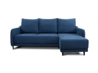 Угловой диван Бьерг цвет синий
