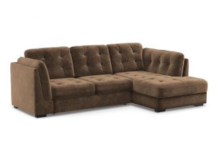 Угловой диван MOON 110 цвет коричневый
