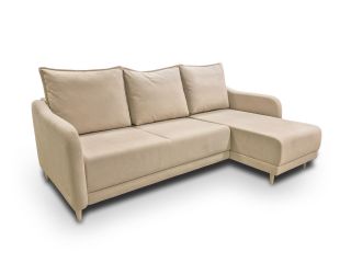Угловой диван Бьерг цвет бежевый