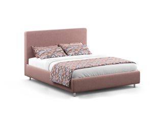 Кровать с подъемным механизмом MOON 1166 цвет красный,розовый