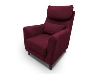 Кресло Рик цвет красный,бордовый