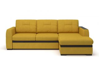 Угловой диван Айдер цвет желтый