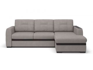 Угловой диван Айдер цвет бежевый,серый