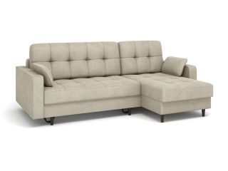 Угловой диван Орлеан цвет бежевый,серый