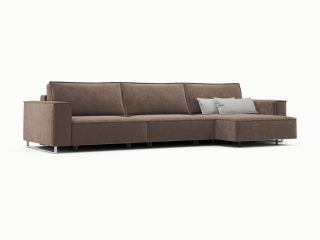 Угловой диван MOON 005 цвет коричневый