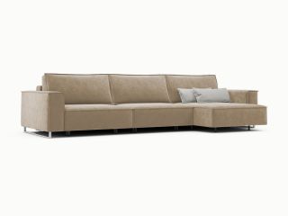 Угловой диван MOON 005 цвет бежевый