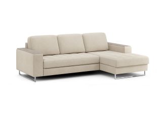 Угловой диван MOON 117 цвет белый,бежевый