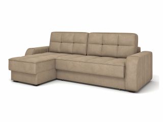 Угловой диван Кембридж цвет бежевый,коричневый