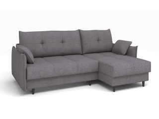 Угловой диван Каролина цвет серый