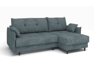 Угловой диван Каролина цвет зеленый