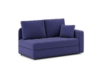 Диван кушетка MOON 074 цвет синий,сиреневый