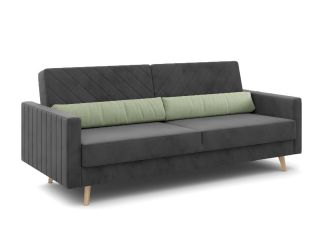 Диван Норд цвет черный,серый