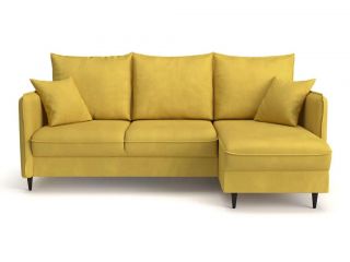 Угловой диван Фьорд цвет желтый