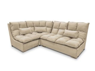 Угловой диван Доменика цвет бежевый