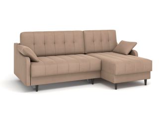 Угловой диван Женева цвет бежевый,рыжый