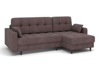 Угловой диван Орлеан цвет коричневый