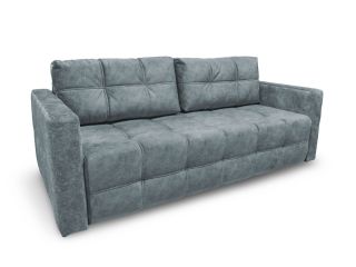 Диван Плаза реальное фото образца цвет серый,голубой