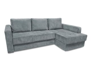 Угловой диван Остин реальное фото образца цвет серый