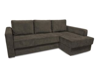 Угловой диван Остин реальное фото образца цвет коричневый