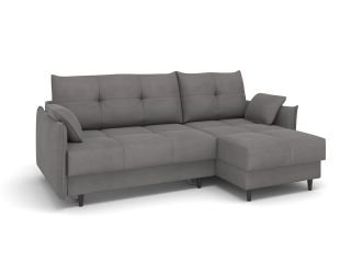 Угловой диван Каролина цвет серый