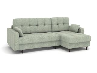 Угловой диван Орлеан цвет зеленый,бирюза