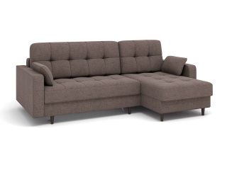 Угловой диван Орлеан цвет коричневый