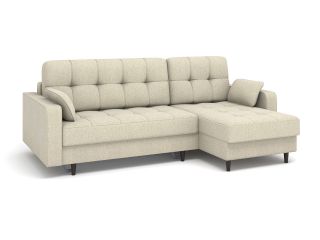 Угловой диван Орлеан цвет белый,бежевый