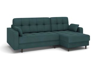 Угловой диван Орлеан цвет зеленый