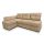 Угловой диван Арно цвет бежевый