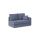 Диван кушетка MOON 074 цвет синий