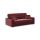 Диван MOON 107 цвет красный,бордовый