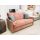 Диван MOON 120 цвет розовый