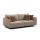 Диван MOON 162 цвет бежевый,коричневый  (код 673500)