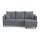 Угловой диван Фьорд цвет серый