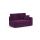 Диван кушетка MOON 074 цвет фиолетовый