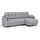 Угловой диван Орлеан цвет серый