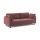 Диван MOON 178 цвет красный,бордовый