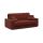 Диван MOON 107 цвет красный,бордовый