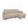 Угловой диван Орлеан цвет бежевый