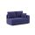 Диван кушетка MOON 074 цвет синий,сиреневый