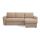 Угловой диван Лакки цвет бежевый