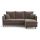 Угловой диван Фьорд цвет коричневый