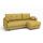 Угловой диван Каролина цвет желтый