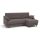 Угловой диван Женева цвет коричневый