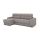 Угловой диван Кембридж цвет бежевый,серый