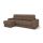 Угловой диван Кембридж цвет коричневый