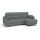 Угловой диван Орлеан цвет серый